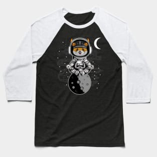 Astronaut Floki Inu Coin  Floki Army To The Moon Crypto Token Cryptocurrency Wallet Birthday Gift For Men Women Kids Baseball T-Shirt